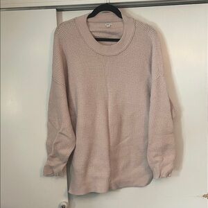 Women's aerie Large Pink Sweater Excellent Condition